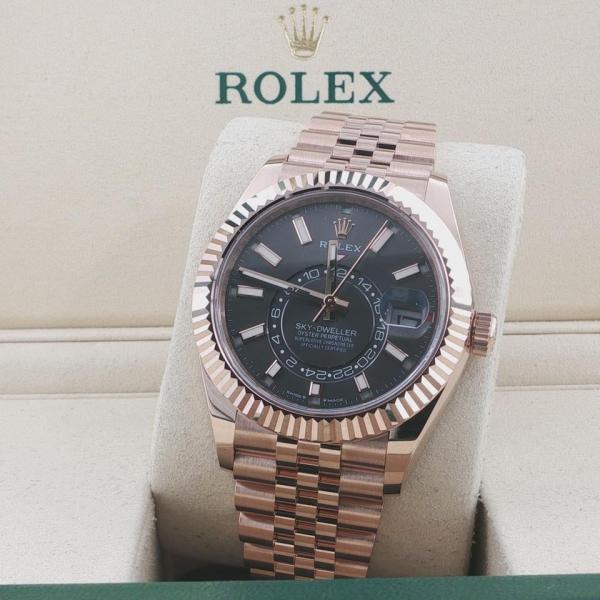 ROLE EX SKY DWELLER SWISS MOVEMENT WORKING LIKE AUTO 562
