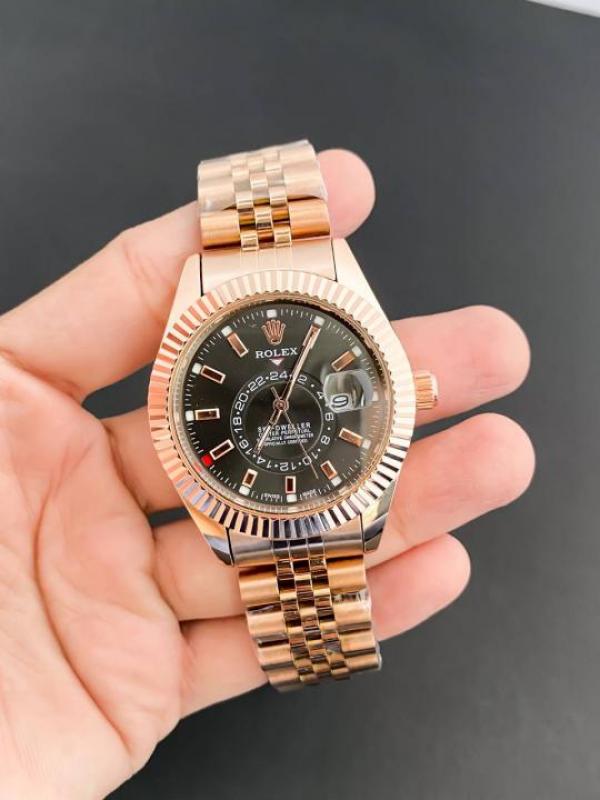 ROLE EX SKY DWELLER SWISS MOVEMENT WORKING LIKE AUTO 562