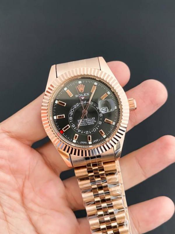 ROLE EX SKY DWELLER SWISS MOVEMENT WORKING LIKE AUTO 562