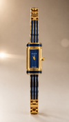 GUCCCI BAMBOO LADY ANALOG BLUE 735