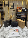 YSL SAINT LAURENT COLLEGE BLACK CHAIN BAG  DUBBLE BOX PACKING (10888)