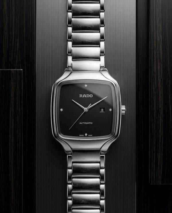 RAD- TRUE SQUARE SWIFT MOVEMENT SILVER BLACK