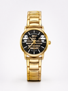 EMPORIO ARMA AUTOMATIC PREMIUM GOLD BLACK WATCH