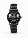 EMPORIO ARMA AUTOMATIC PREMIUM FULL BLACK WATCH