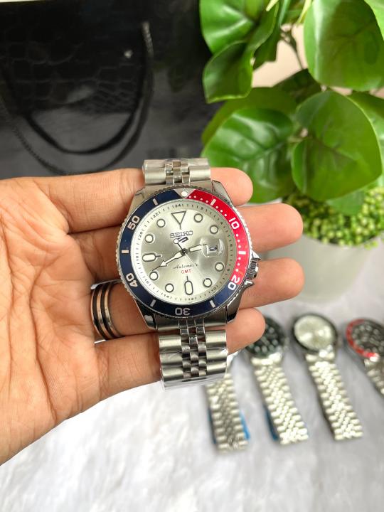 Seiko Sports GMT Open Back Pepsi AT438
