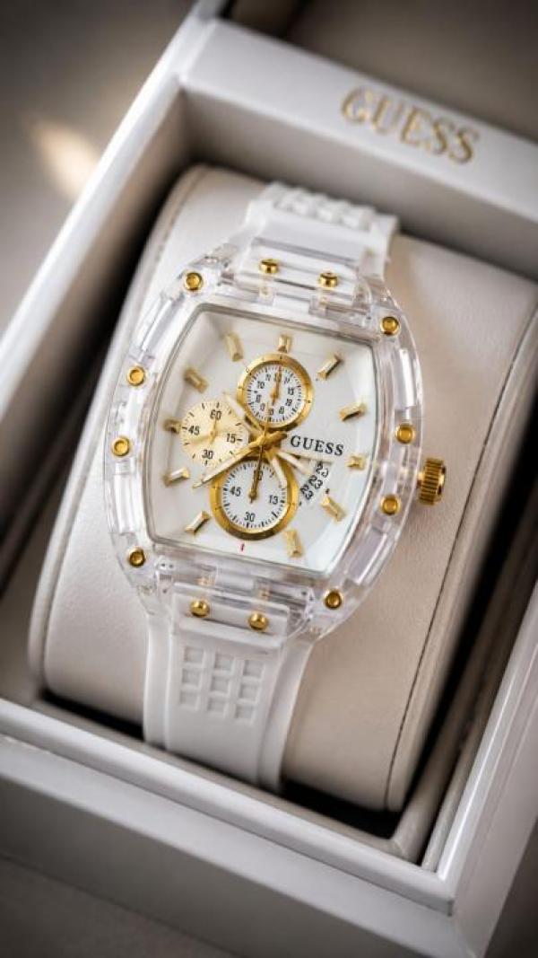 Guess Phoenix gw0499g6 White-Gold 553