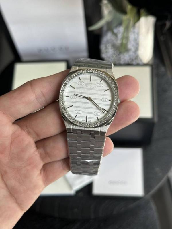 Gucc 25H White silver Premium
