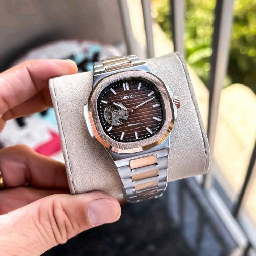 Seikk_o Automatic Two Tone Brown Dial