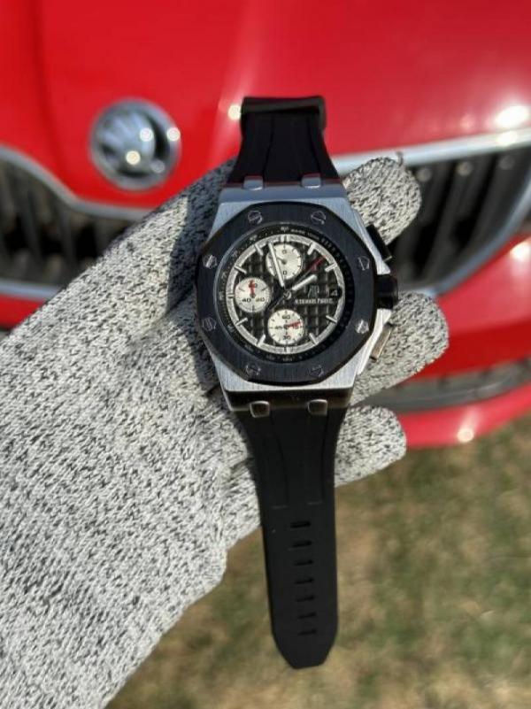 Audemars Pigue Royal Oak Offshore Black Silver