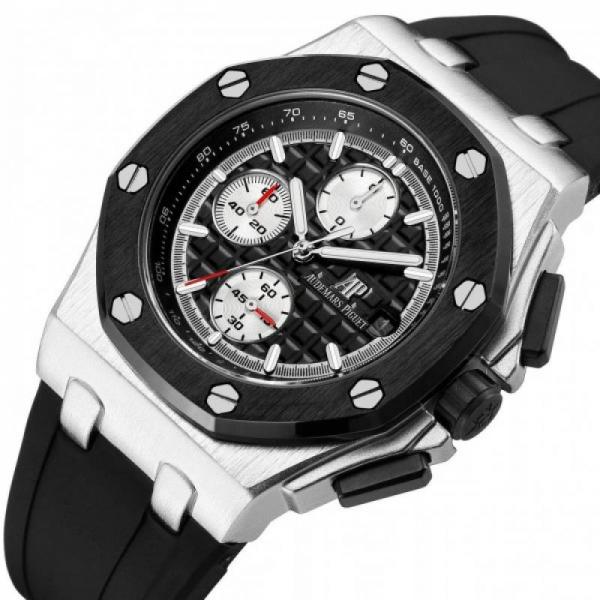 Audemars Pigue Royal Oak Offshore Black Silver