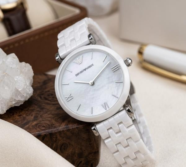 Emporio Arma Ceramic Watch For Her 723