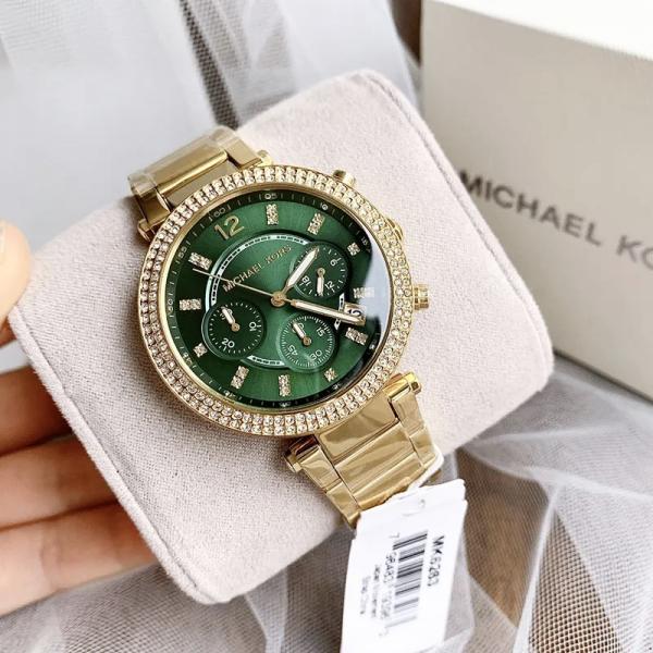 Michael l Kors Parker Gold Green MK6263