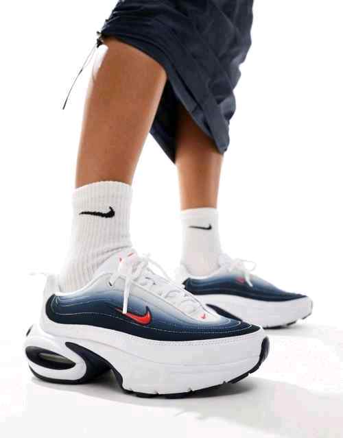 Nikkee Airmax Portal White Midnight Navy