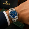 ROLE Datejust 41 diamond Blue dial F13