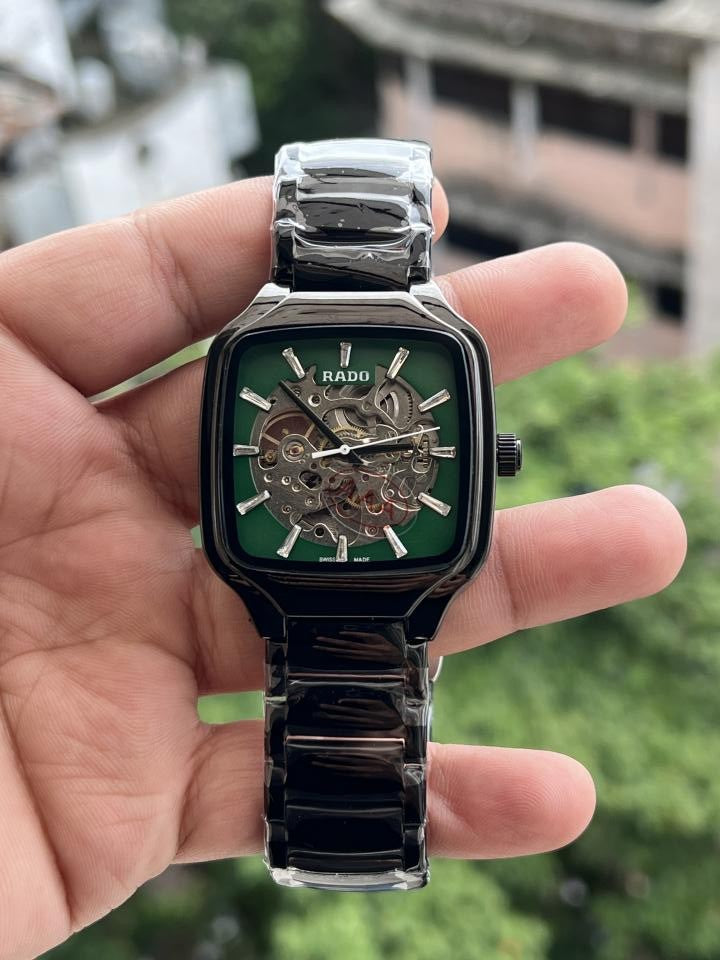 RAD- TRUE SQUARE  BLACK GREEN AUTOMATIC