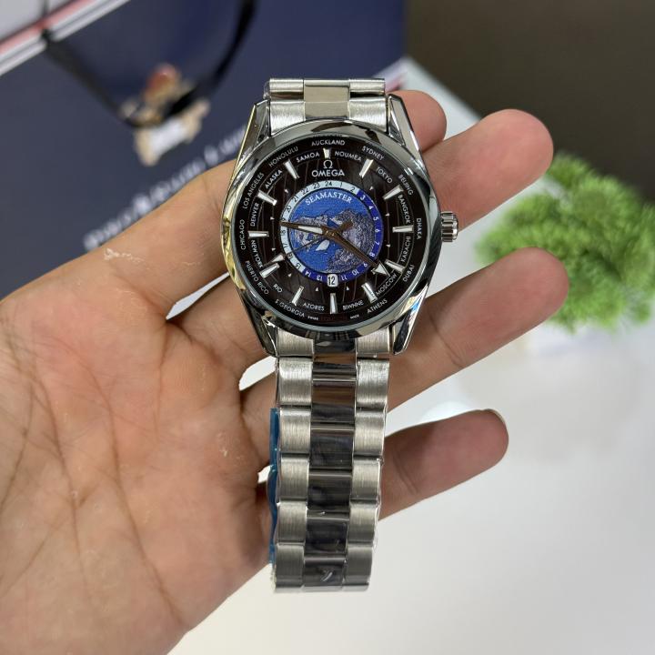 Omegga Seamaster Aqua Terra World Map ( Swift Movement )