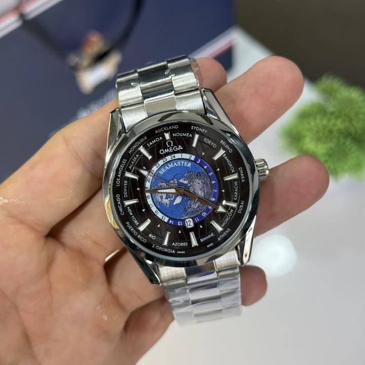 Omegga Seamaster Aqua Terra World Map ( Swift Movement )