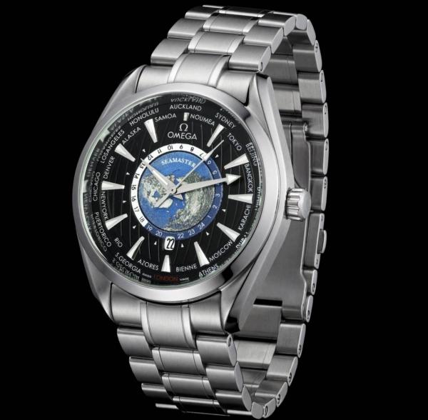 Omegga Seamaster Aqua Terra World Map ( Swift Movement )