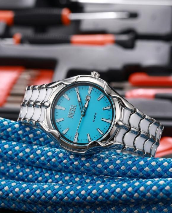 Dieseel Vert Series silver Sky blue