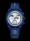 OMEGGAA SWATC MOON BLUE AT427
