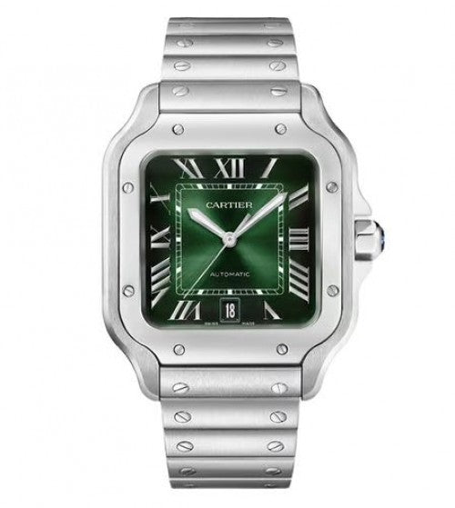 Cartier Santos Green Dial 1st Quality