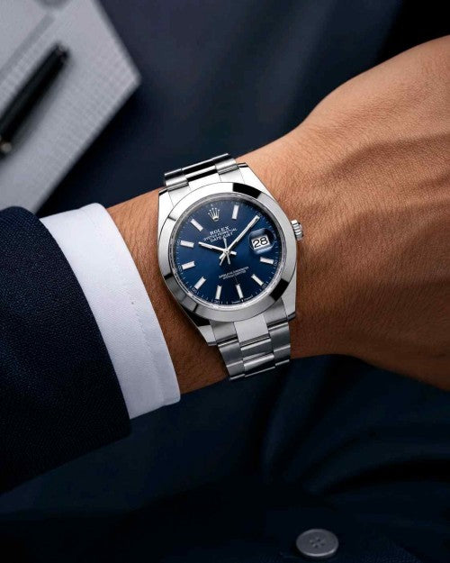 Datejust 41 Blue dial F1