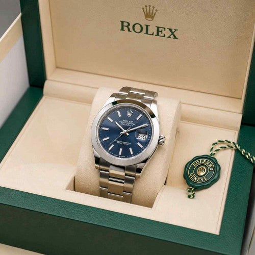 Datejust 41 Blue dial F1