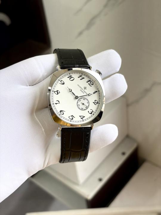 VACHERON CONSTANTIIN BLACK WHITE SILVER RING 757