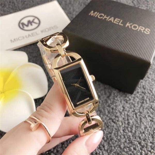 MICHAEL KORRS EMPIRE GOLD BLACK LADY  ANALOG 762
