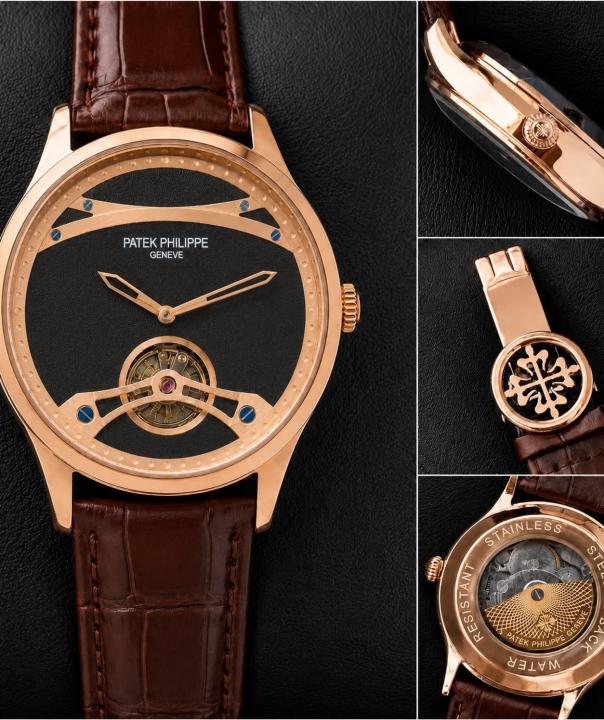 PATEK PHILIPPPE LEATHER AUTOMATIC 509