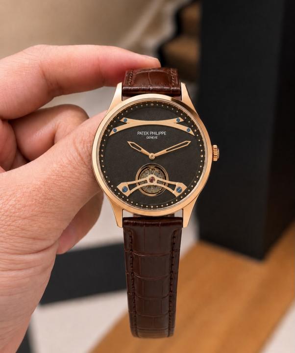 PATEK PHILIPPPE LEATHER AUTOMATIC 509
