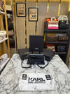Karl_Lagerfeld KKushion Top Handle Crossbody Bag With Box And Dust Bag Black
