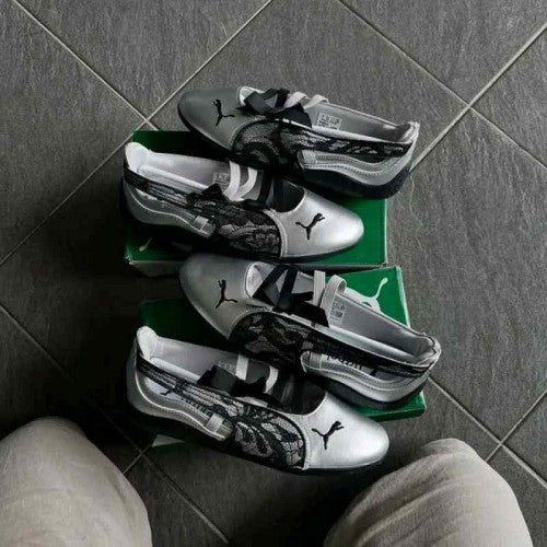 pummaa Speedcat Og Ballet Lace Silver
