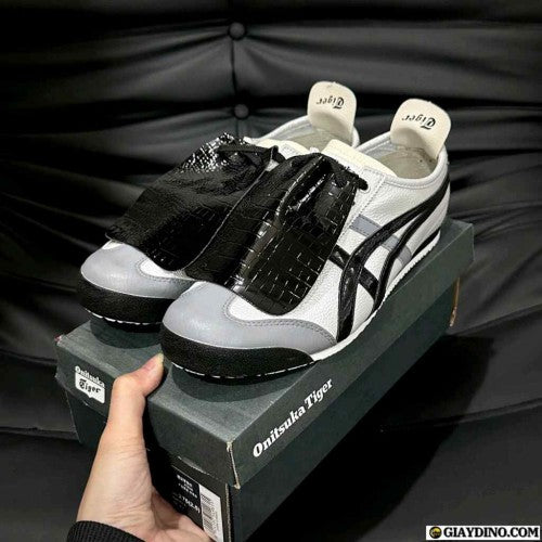 onitsukkaa tiger Mexico 66 Custom Black Grey for her