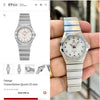 Omegga constellation silver white 28 mm 559