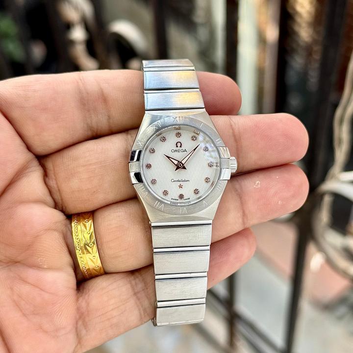 Omegga constellation silver white 28 mm 559