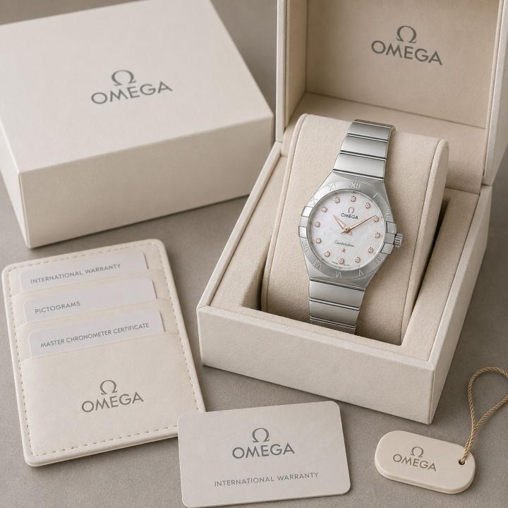 Omegga constellation silver white 28 mm 559