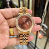 Seiko Oyster Perpetual Mod Day-Date Copper Brown