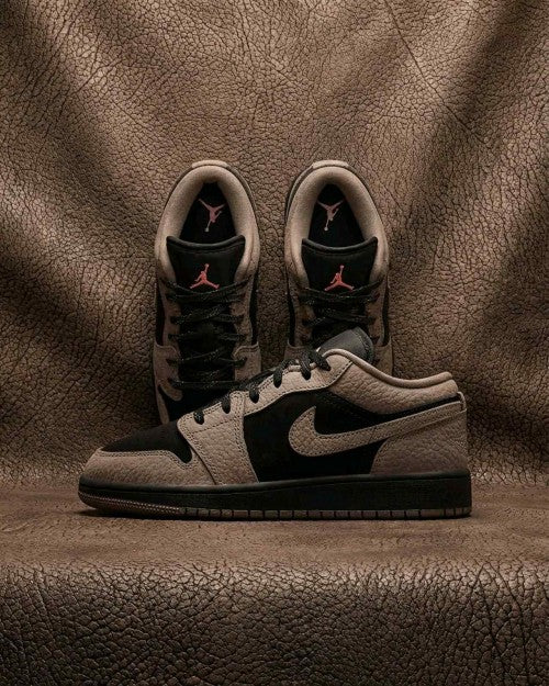 Air Jordan 1 Low SE Olive Grey Black