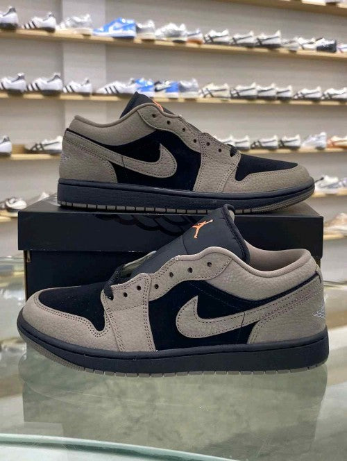 Air Jordan 1 Low SE Olive Grey Black