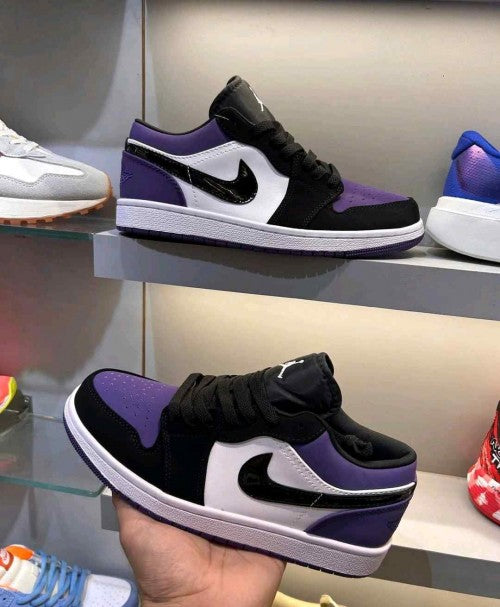 nikkee   jordan  RETRO 1 low COURT PURPLE