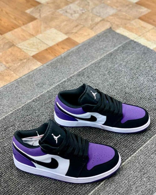 nikkee   jordan  RETRO 1 low COURT PURPLE