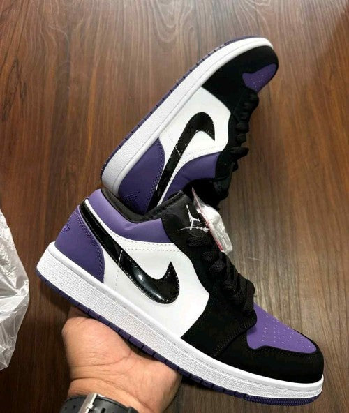 nikkee   jordan  RETRO 1 low COURT PURPLE