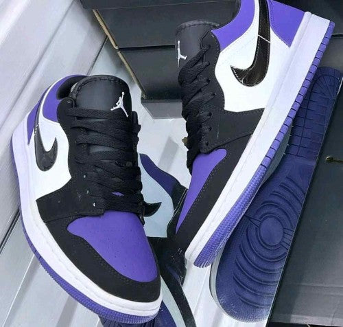 nikkee   jordan  RETRO 1 low COURT PURPLE