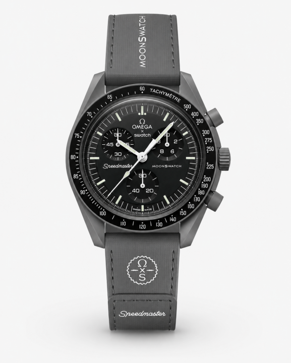 OMEGGA X SWATCCH RUBBER STRAP METAL HEAVY QUALITY 790