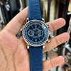 Emporio Armai Chronograph Silicone Blue Belt