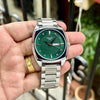 Tissoot Gentleman Day-Date Silver Green Dial