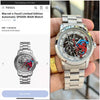 Fossiil X Marvel Spider-Man Automatic Full Silver