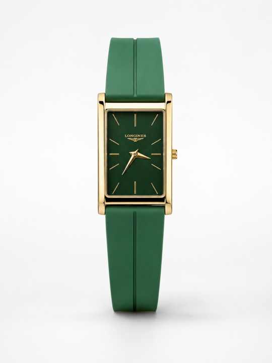 LONGNIE PREMIUM SLIM GREEN GOLD WATCH