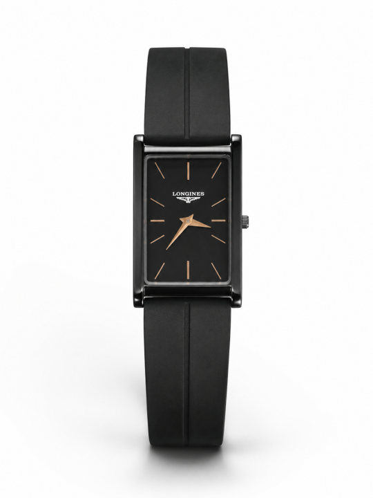 LONGINE PREMIUM SLIM BLACK WATCH